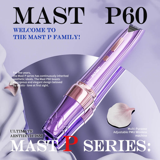 MAST P60 bežična mašina za tetoviranje sa 2,2 mm-3,2 mm podesivom dužinom poteza